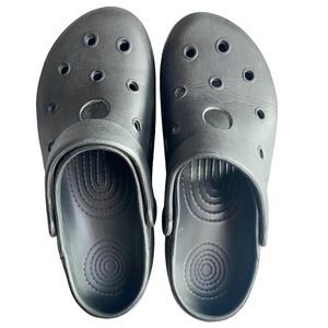 Classic slip‎ on Black EVA Rubber Clogs Unisex Size 41 Women 10/Men 8
